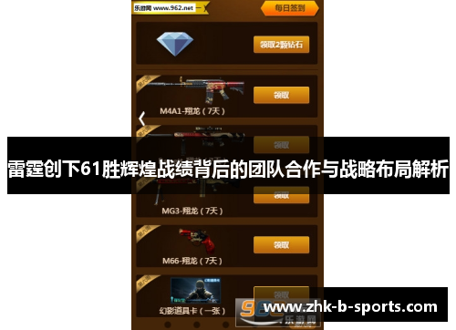 雷霆创下61胜辉煌战绩背后的团队合作与战略布局解析